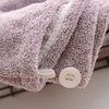 Bambus Charcoal Hair Wrap Handtuch für Frauen