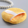 Custom soft microfiber reusable makeup remover pad with bag