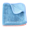 Custom label twist pile microfiber car drying cleaning towel