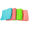 Color Stripes Absorbent Micro Fiber Cleaning Cloth Towel