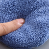Custom soft microfiber reusable makeup remover pad with bag