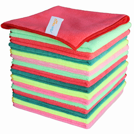 Super absorbent microfiber cleaning cloth for car wash