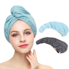  Big waffle microfiber head towel hair wrap cap