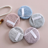 Bamboo reusable make up remover face cleansing pad with bag 