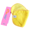 Custom private label microfiber reusable makeup remover cloth with bag