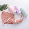 microfiber curly Hair turban towel for long hair drying