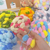Pompom coloré Soft Shunky Counder Ball Yarn pour un tricot de bricolage confortable 