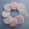 Bamboo Charcoal makeup remover pad with antibacterial